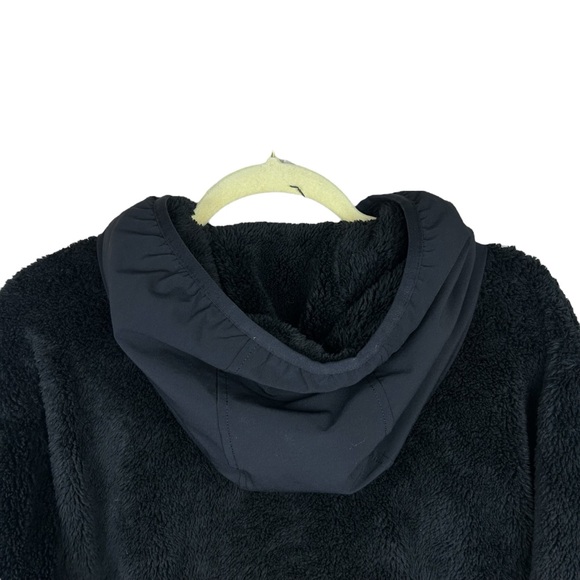 Aritzia TNA Keaton Hoodie SMALL 1/2 Zip Warm Fleece DarkAcademia Grunge Goth - Picture 16 of 16